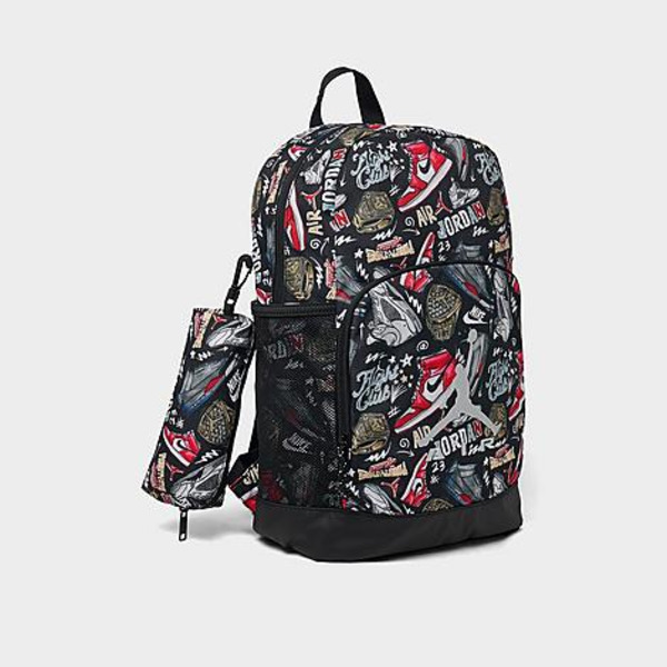 Jordan Air Raid Backpack, Boys' Grade School - Black/Red