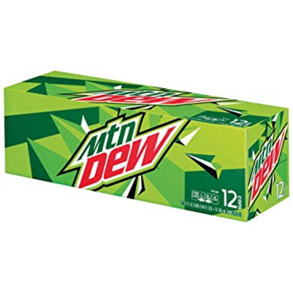 Mountain Dew, 2/12 Pk - 12 oz
