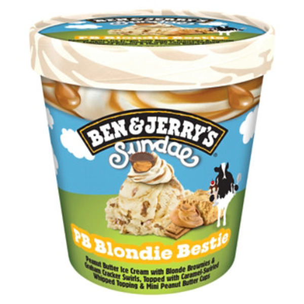 Ben & Jerry's PB Blondie Bestie Sundae Ice Cream Pint