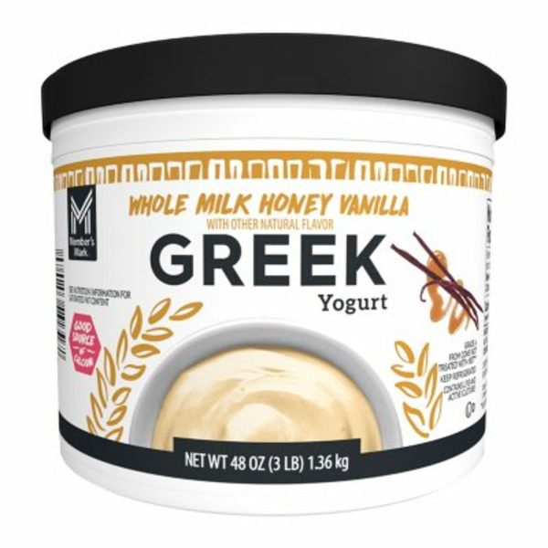 Sam's Club Member's Mark Whole Milk Honey Vanilla Greek Yogurt SameDay