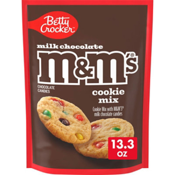 Betty Crocker Cookie Mix with Milk Chocolate M&M'S Chocolate Candies