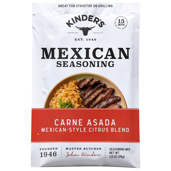 Kinder's Mexican Carne Asada Seasoning Mix