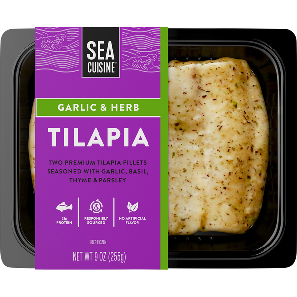 Sea Cuisine Garlic & Herb Tilapia Fillets