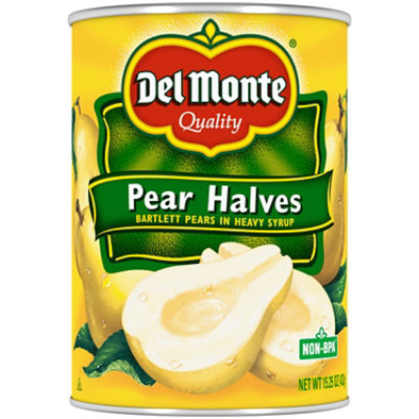 Del Monte Pear Halves in Heavy Syrup
