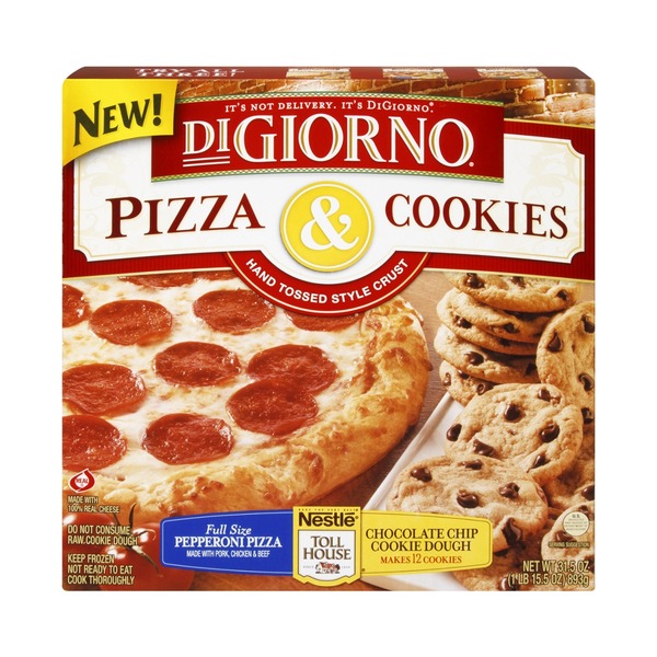 DiGiorno Hand Tossed Style Crust Pepperoni Pizza & Cookies (31.5 oz