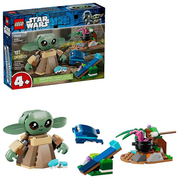 LEGO Star Wars Grogu's Homestead Building Toy 75443