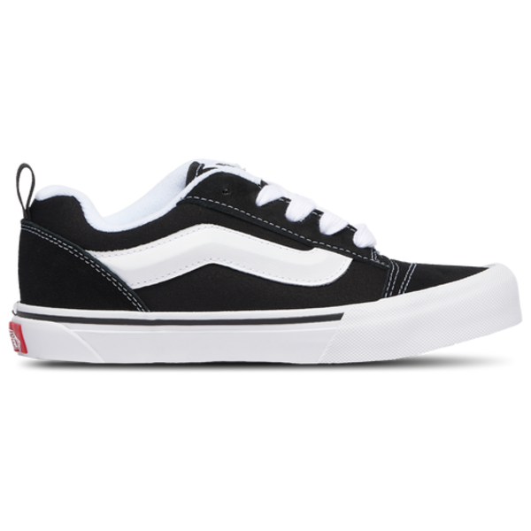 Vans Big Kids' Knu Skool Casual Shoes, Size 5.5 - Black & White