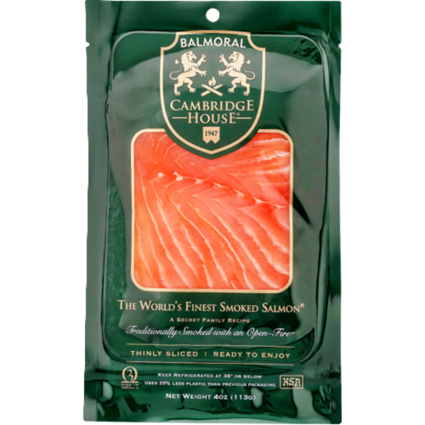 Cambridge House Thinly Sliced Ready To Eat Smoked Salmon