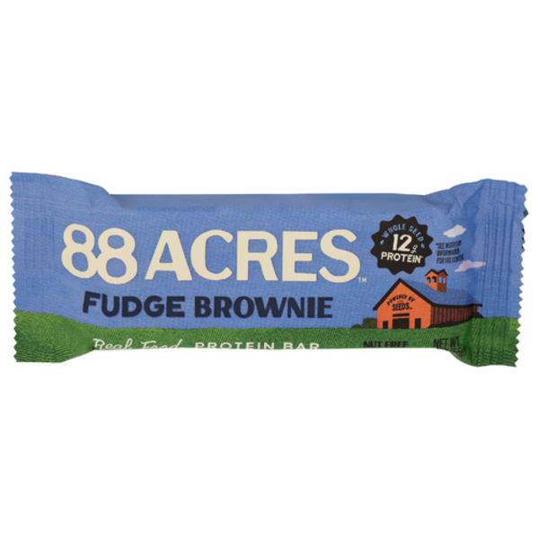 88 Acres The Seed Co. Dark Chocolate Brownie Protein Bar