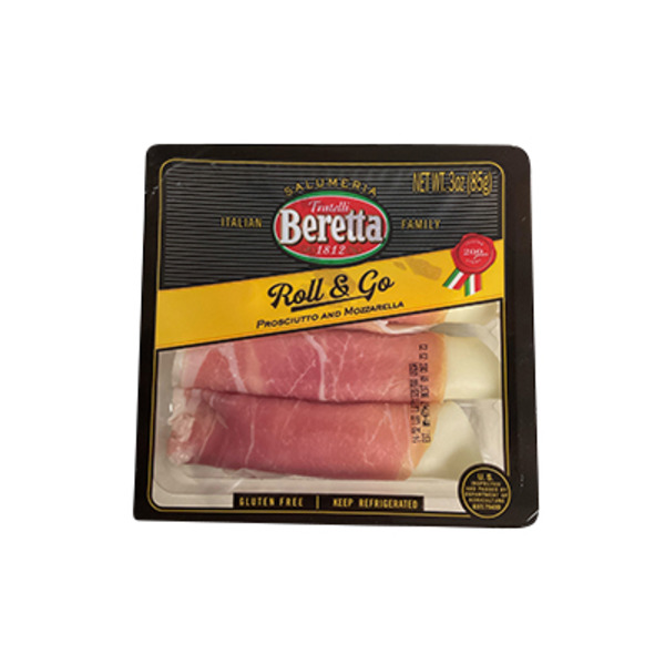 Fratelli Beretta Prosciutto And Mozzarella Roll & Go