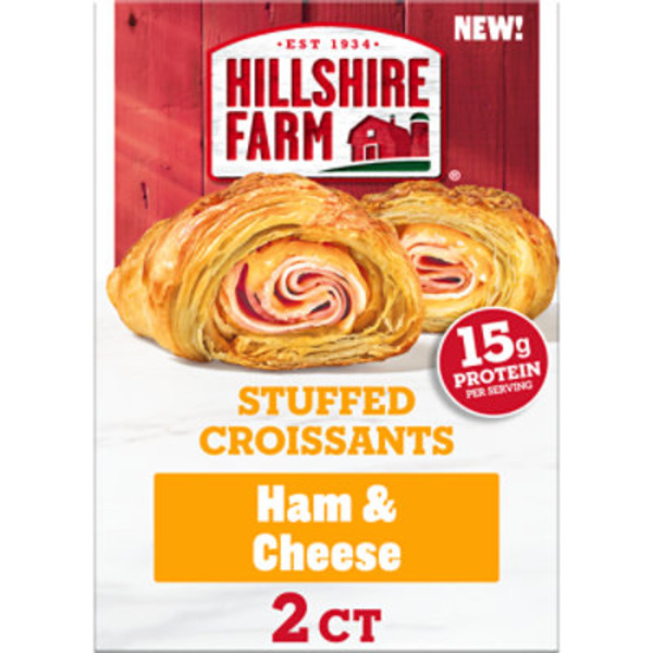Hillshire Farm Ham & Cheese Stuffed Croissants, 2 ct