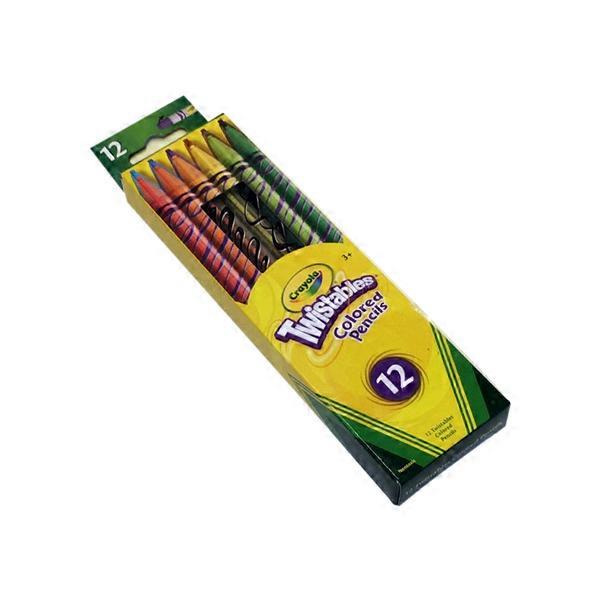 Crayola 12 ct Erasable Twistables Colored Pencils
