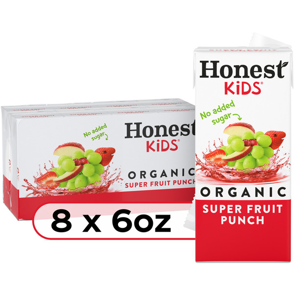 Honest Kids Fruit Punch Organic Juice Drink Same-Day Delivery or
