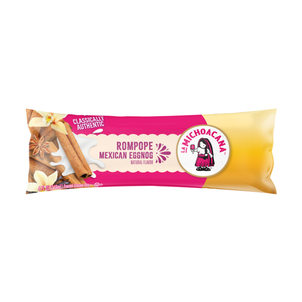 La Michoacana Rompope Frozen Cream Pop Bolis Same-Day Delivery or