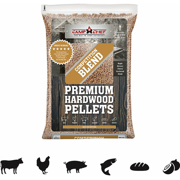Camp Chef Premium Hardwood Pellets - 20 Pounds
