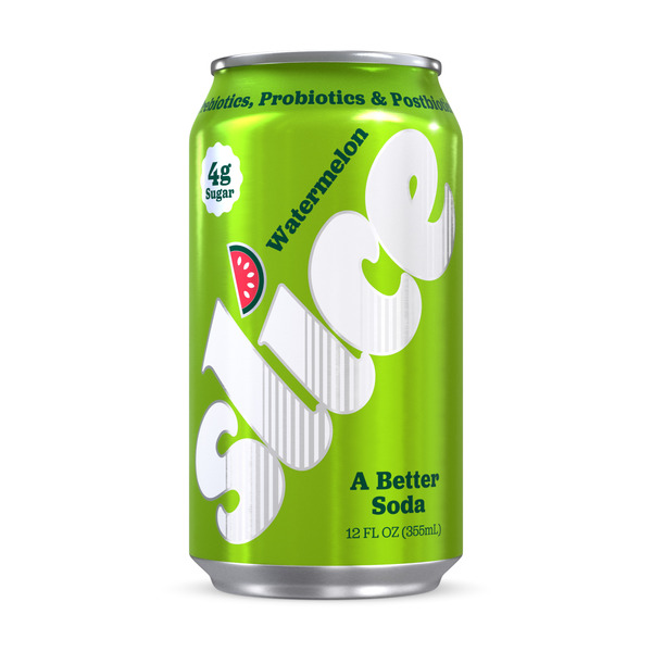 Slice Watermelon Soda, 12 fl oz Can