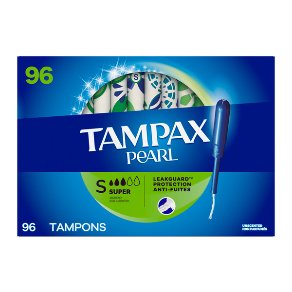 TAMPAX Pearl Super Tampons