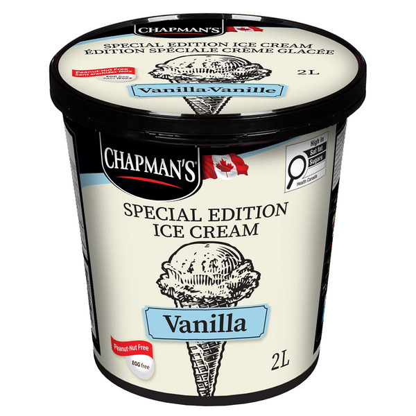 Chapman's Vanilla Ice Cream 2 L