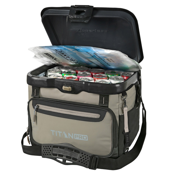 Titan PRO by Arctic Zone 40 Can Iceless Zipperless Cooler, Assorted Colors