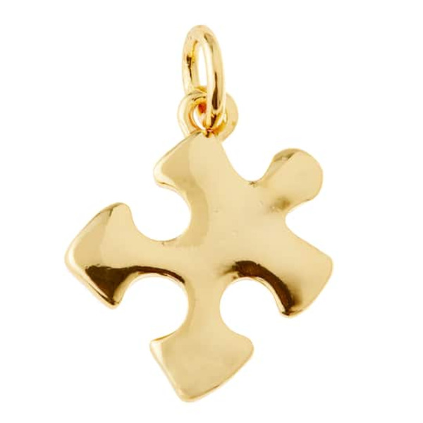 Bead Landing Charmalong 14K Gold Plated Puzzle Charm