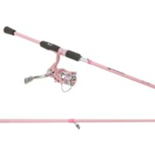DMF Bait Company Blush 6 ft 6 in M Freshwater Spinning Combo