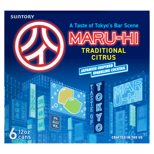 Maru-Hi Traditional Citrus Sparkling Cocktail Same-Day Delivery or