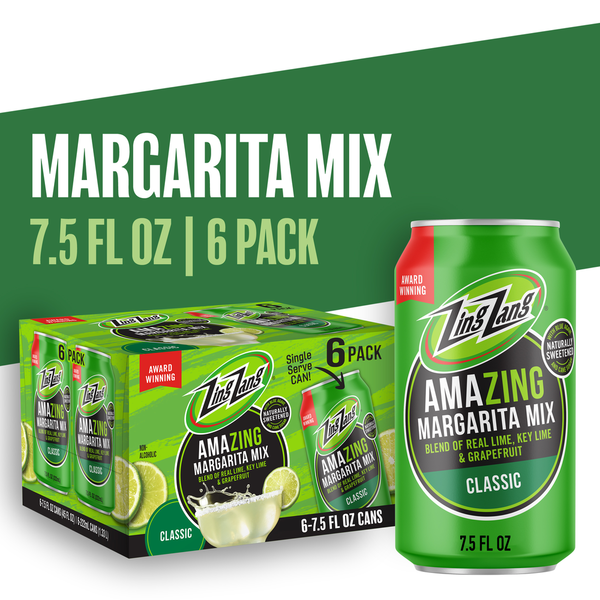 Zing Zang Amazing Classic Margarita Mix, Non-Alcoholic Cocktail