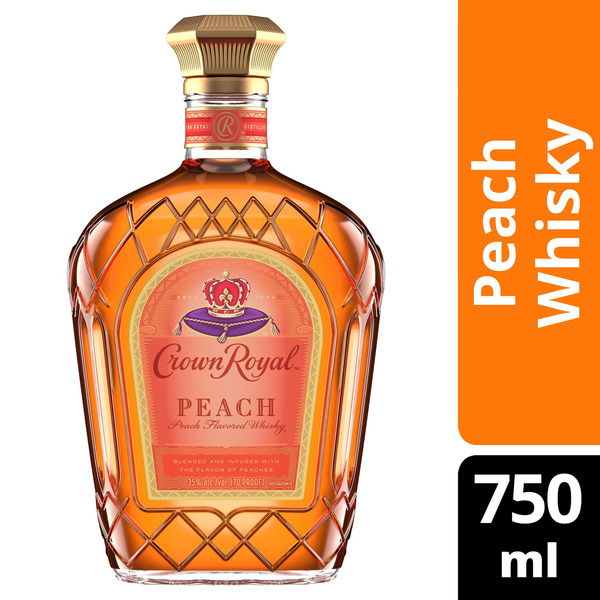 Crown Royal Peach Flavored Whisky Same-Day Delivery or Pickup