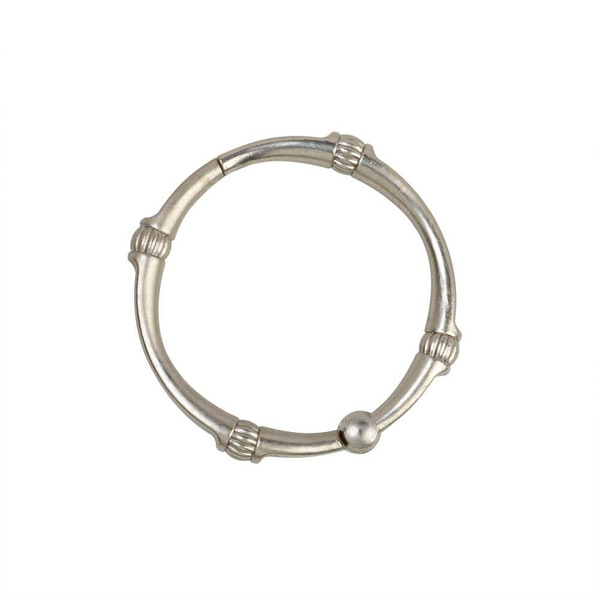 Zenna Home Neverrust Decorative Shower Rings In Nickel (12-pack)