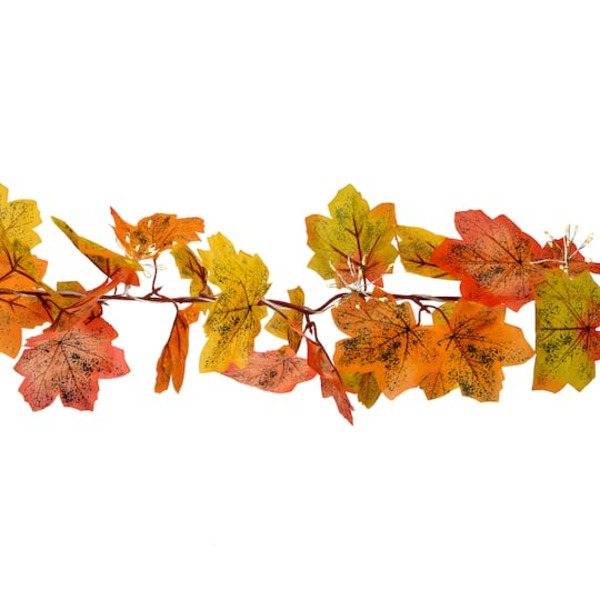 Ashland Fall Leaves Garland String Lights