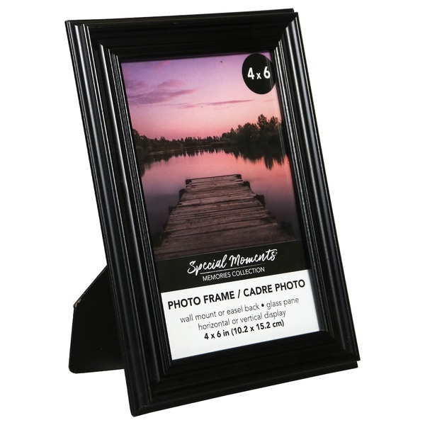 4" x 6" Black Steps Traditional Picture Frame Same-Day Delivery ...