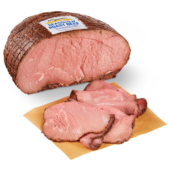 Wegmans Wegmans Delicatessen Black Angus Seasoned Roast Beef, USDA