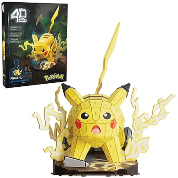 4D Build Pikachu 3D Puzzle Model Kit