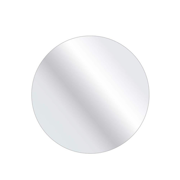 Glacier Bay 24 In. W X 24 In. H Frameless Circular Polished Edge Mirror With Float Mount