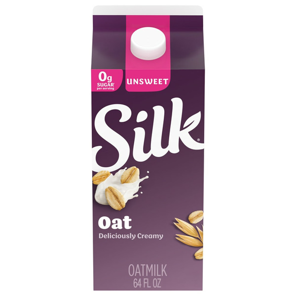 Silk 0g Sugar Oat Milk, Dairy Free, Gluten Free, Soy Free Same-Day