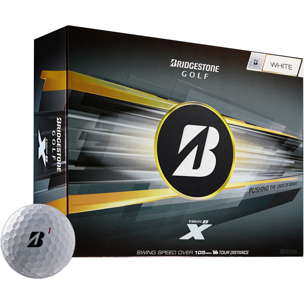 Bridgestone 2026 Tour B X Golf Balls - White