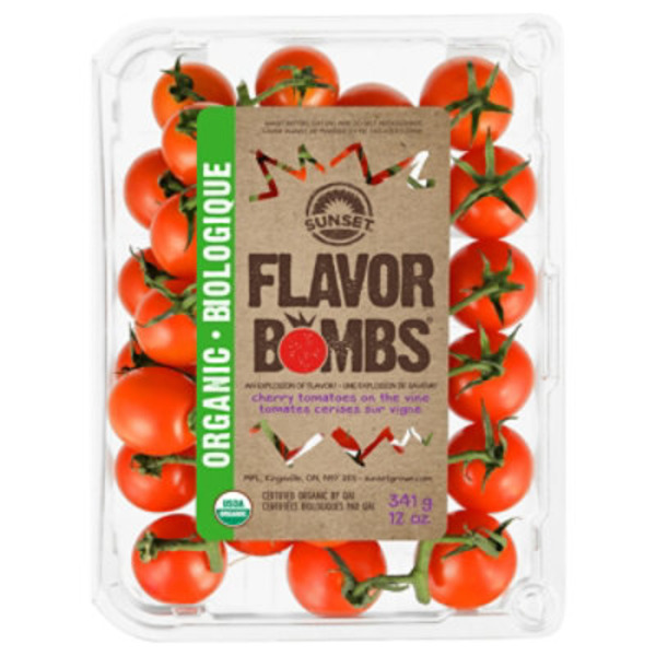 Sunset Brands Organic Tomatoes on the Vine
