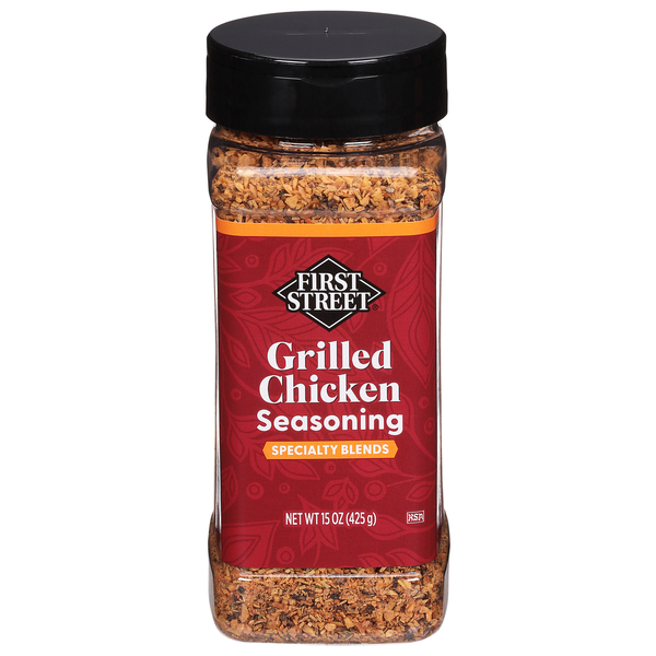 First Street Grilled Chicken Seasoning, Specialty Blends