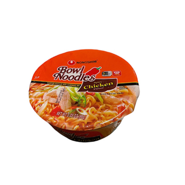 Nongshim Spicy Chicken Flavor Bowl Noodles