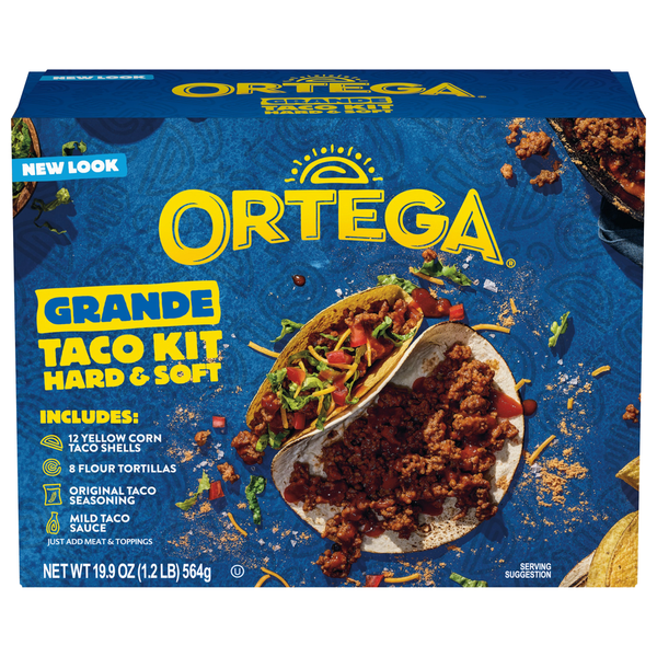 ORTEGA Hard & Soft Grande Taco Kit Same-Day Delivery or Pickup