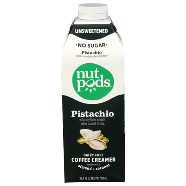 Nutpods Unsweetened Pistachio Almond Coconut Creamer