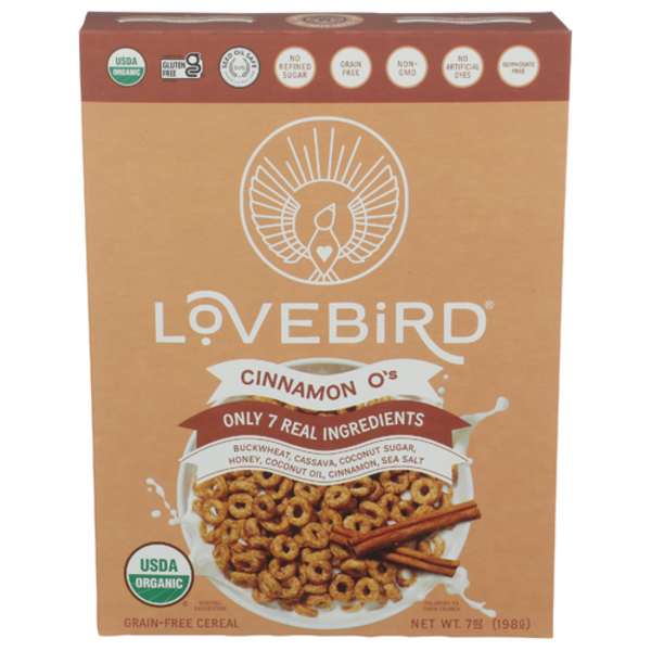 Lovebird Cinnamon O's Grain Free Cereal Same-Day Delivery or