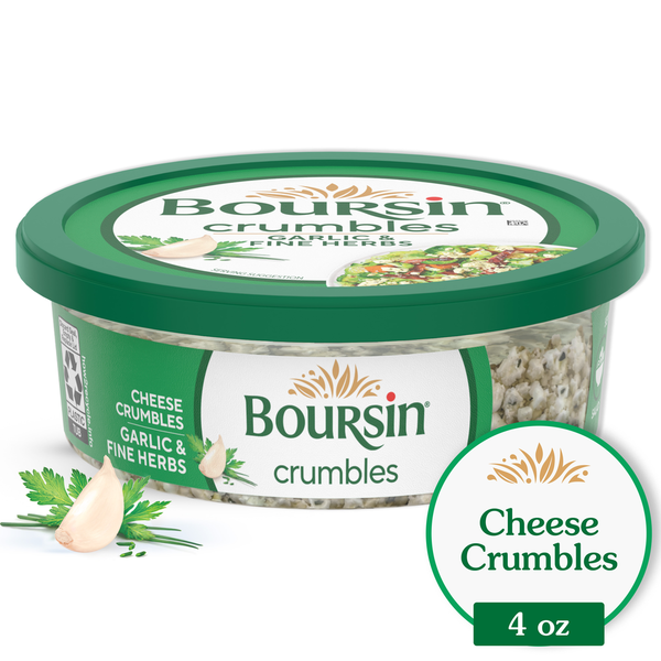 Boursin Crumbles Garlic & Herbs Cheese Crumbles
