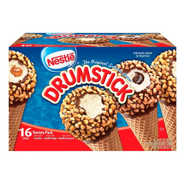 Drumstick Ice Cream Cones Variety Pack (4.6 fl oz) from BJ's Wholesale