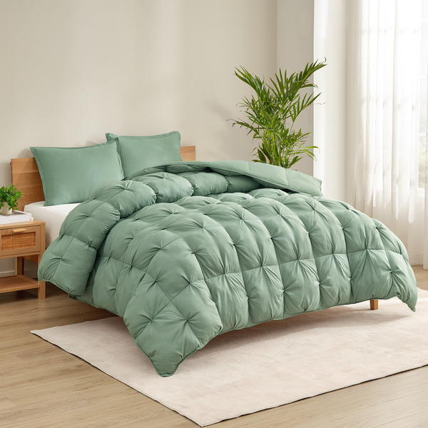 Casual Living Zuri Mega Puff 3-piece Comforter Set, Queen