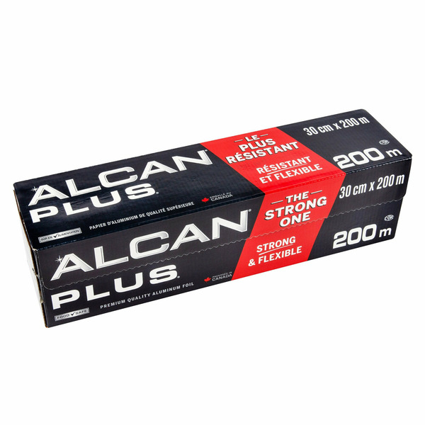 Alcan Plus 11.8" x 656.3' Aluminum Foil Wrap