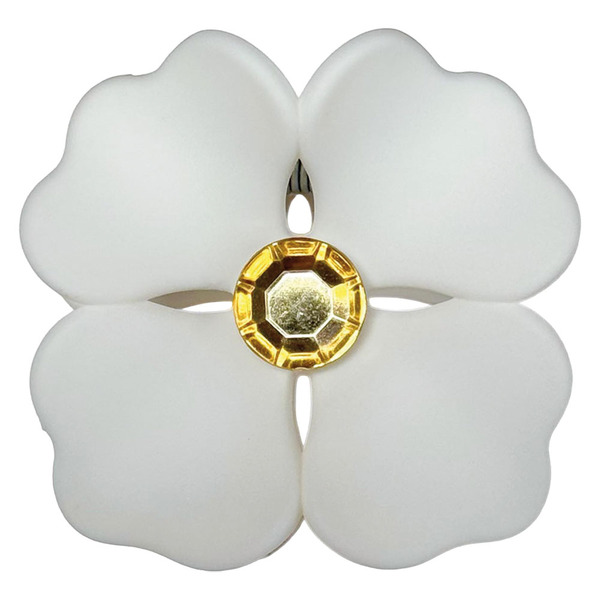 Serra Fitness Hair Accessories - Flower Claw Clip Tofu Same-Day