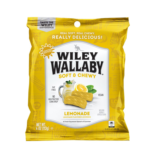 Wiley Wallaby Lemonade Licorice Same-Day Delivery | Dollar Tree