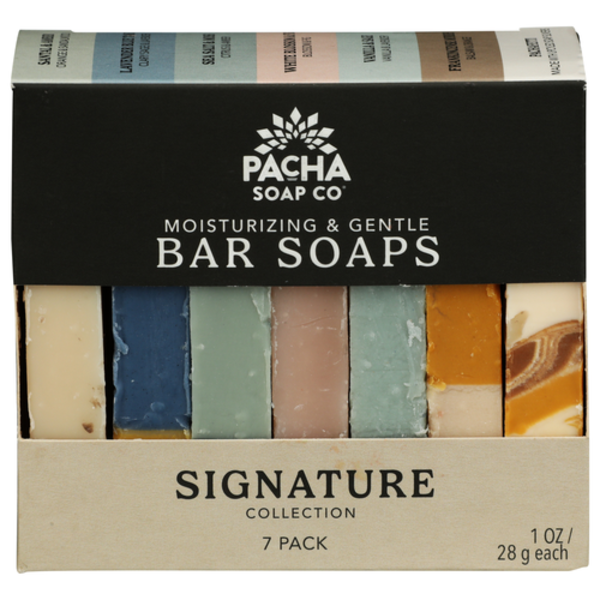 Pacha Soap Co Signature Collection Bar Soaps 7 Pack