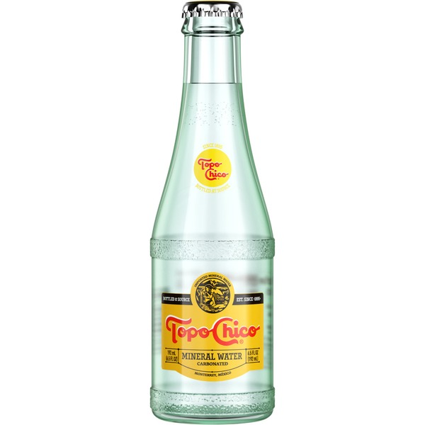 Topo Chico Mineral Water Glass Bottle (6.5 fl oz) Instacart